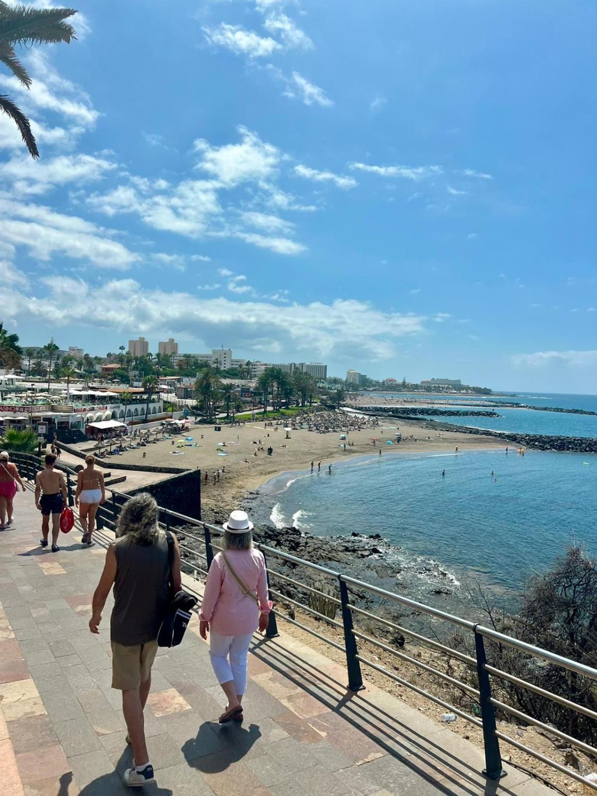 Apartamento en primera línea de playa, céntrico, tranquilo Playa de las Américas Exterior foto